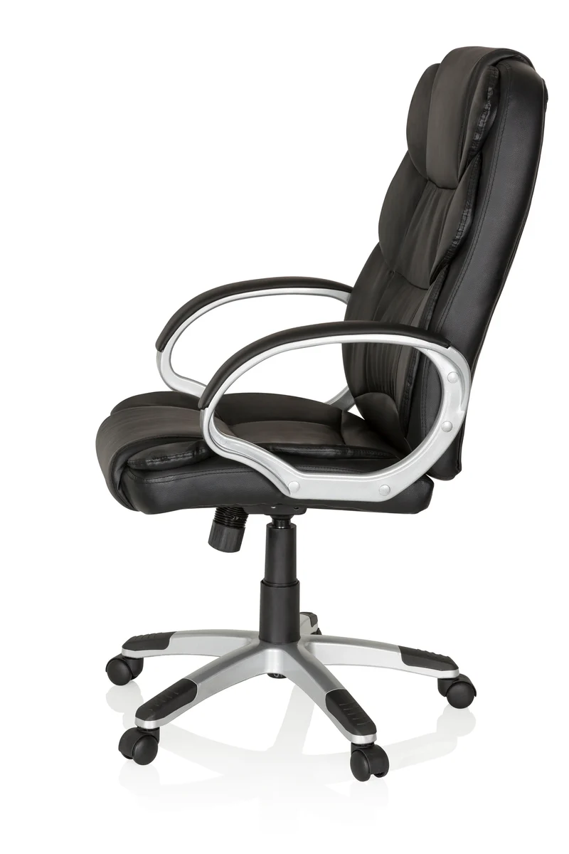 B-Ware MyBuero Chefsessel RELAX BY155 Stuhl Bürostuhl Schreibtischstuhl Sessel schwarz