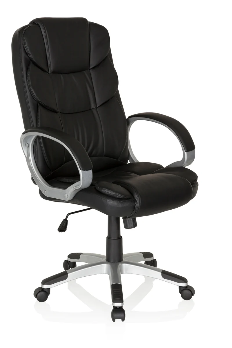 B-Ware MyBuero Chefsessel RELAX BY155 Stuhl Bürostuhl Schreibtischstuhl Sessel schwarz