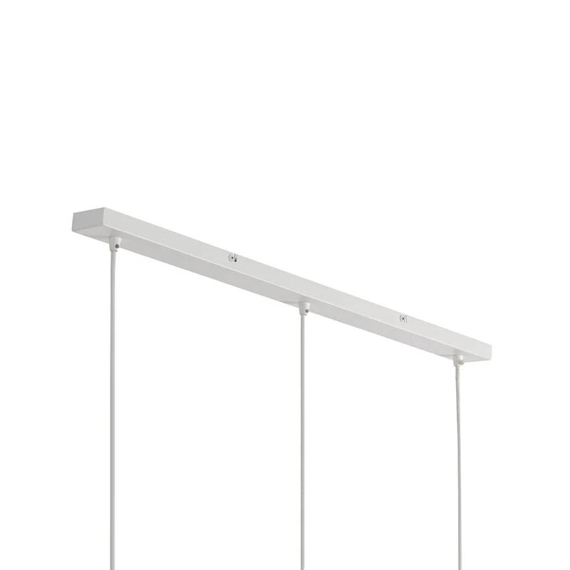 B-Ware Lindby Hängeleuchte Pendelleuchte Aralena weiß 3-flammig E27 LED Länge 92 cm