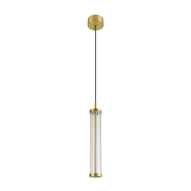 B-Ware SLV QUIMERA PD PHASE 2700/3000K Pendelleuchte Pendellänge 150 cm messing Lampe