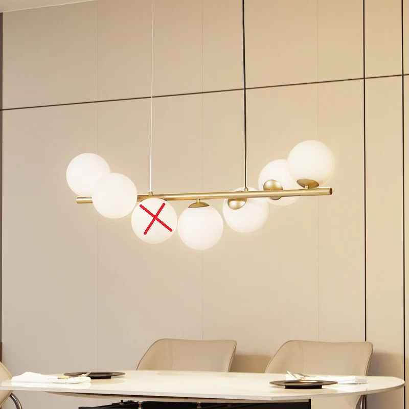 B-Ware Lucande Hängeleuchte Isandro gold opal Deckenlampe Deckenleuchte SIEHE TEXT/FOTO