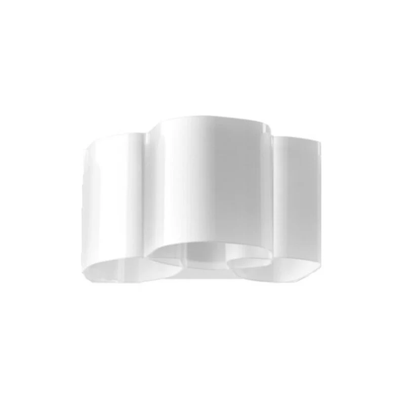 B-Ware Stilnovo Wandleuchte Wandlampe LED weiß Kunststoff Lampe Leuchte Honey