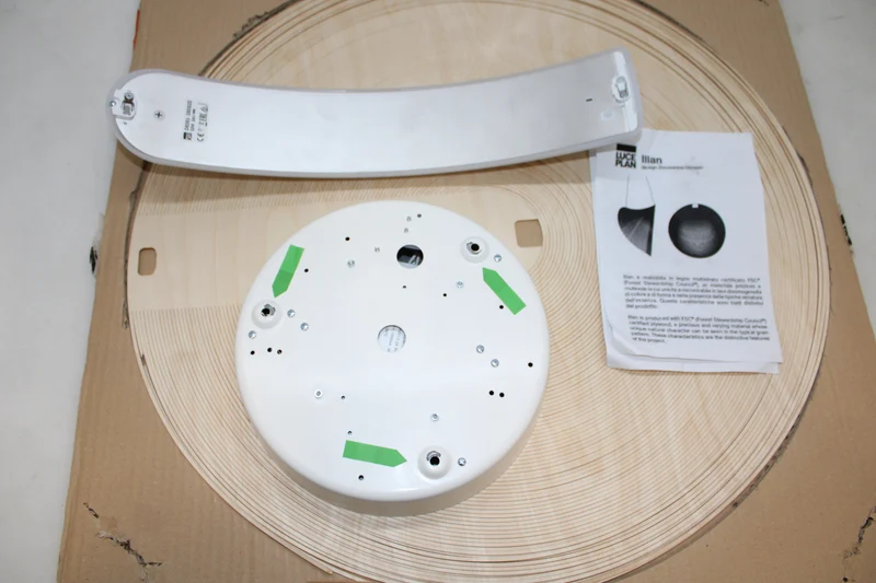D-Ware Luceplan Illan LED Holzhängelampe Pendelleuchte Lampe dimmbar DEFEKTWARE