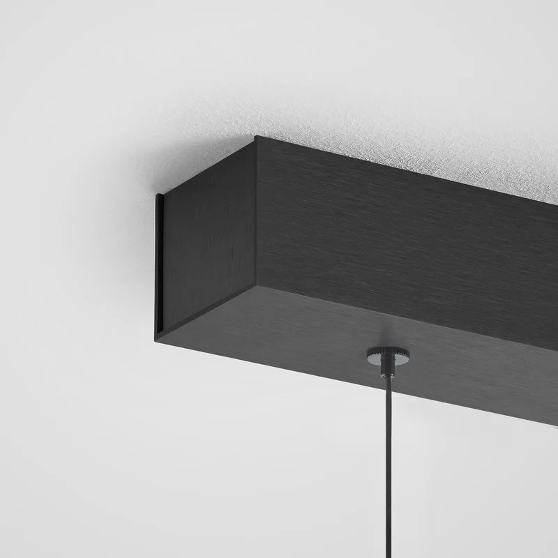 B-Ware Quitani Pendelleuchte Hängelampe LED gold Aluminium Schlagmetall Persida 98 cm