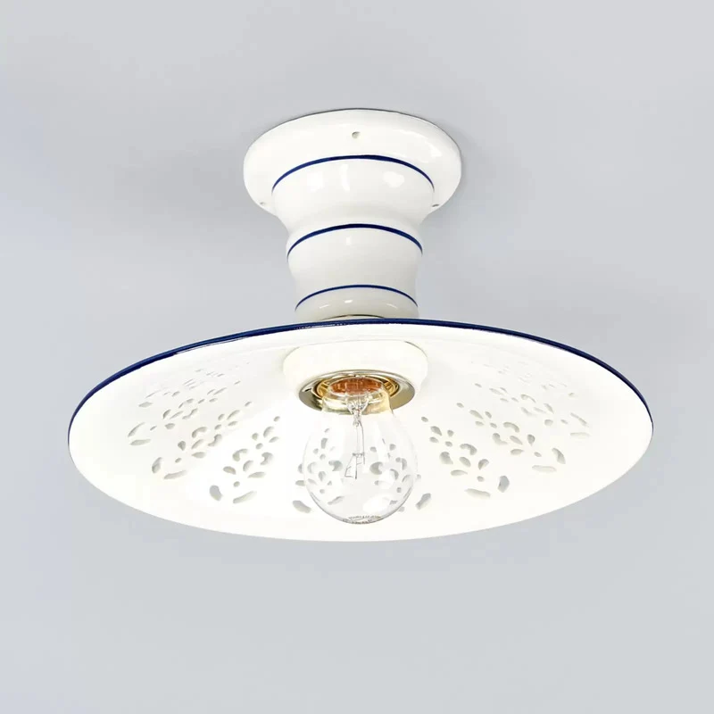 D-Ware Ceramiche Charmante Deckenleuchte AMENO Lampe Leuchte 40W E27 SIEHE TEXT/FOTO
