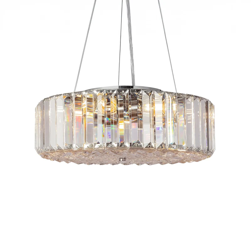 B-Ware Maytoni Hängeleuchte Pendelleuchte Lampe Kristall transparent chrom SIEHE TEXT