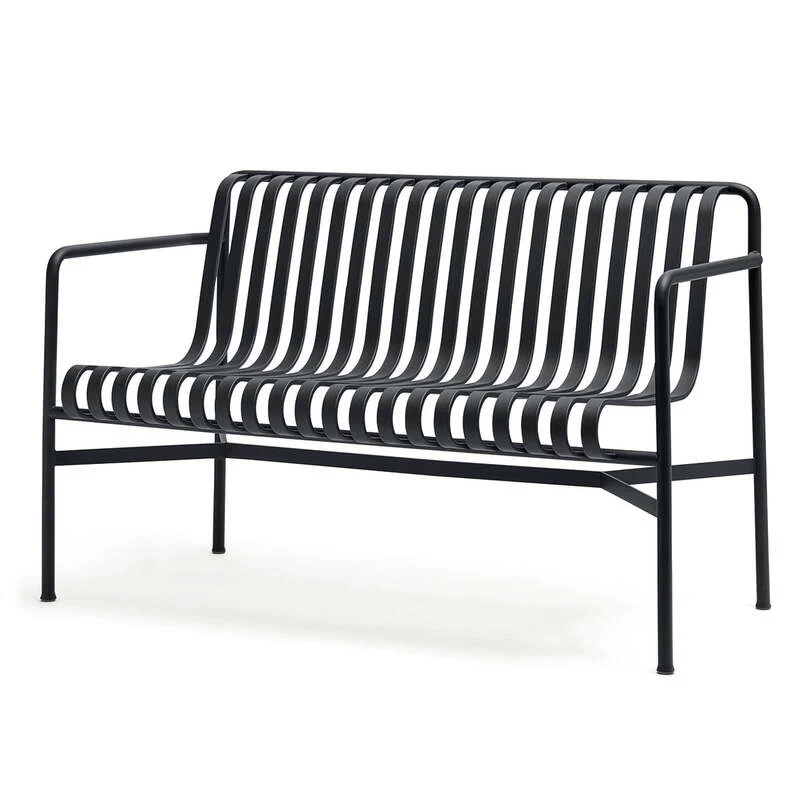 B-Ware Hay Dining Bench Palissade Bank Gartenbank Sitzbank Outdoorbank SIEHE TEXT
