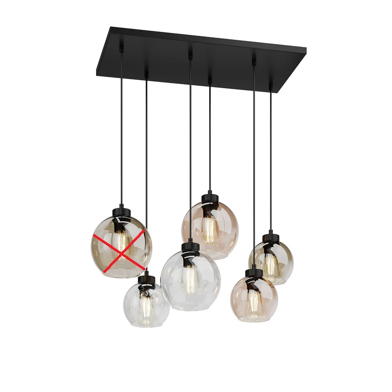 B-Ware TK Lighting CUBUS 2164 Hängeleuchte Deckenlampe Leuchte 60W SIEHE TEXT/FOTO23