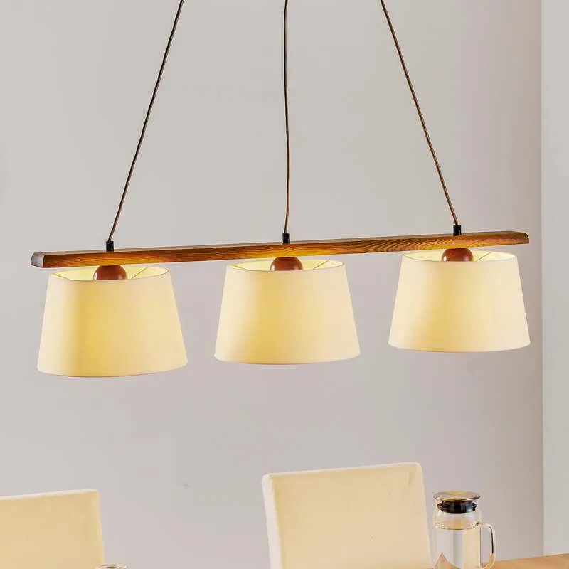 B-Ware Euluna Hängeleuchte Sweden Hängelampe Deckenlampe E27 dreiflammig eiche rustikal