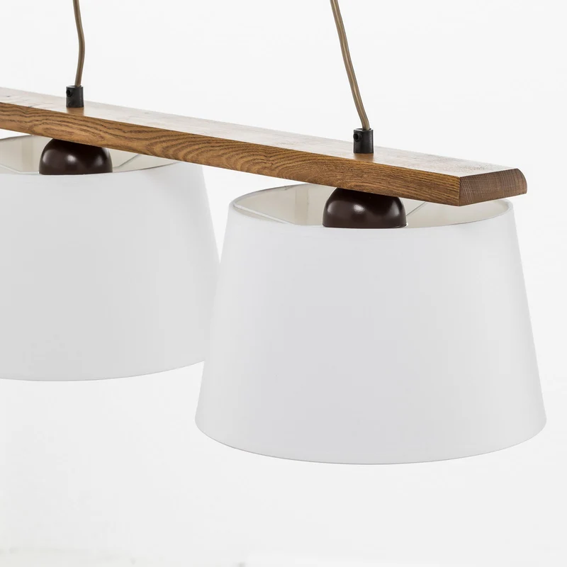 B-Ware Euluna Hängeleuchte Sweden Hängelampe Deckenlampe E27 dreiflammig eiche rustikal