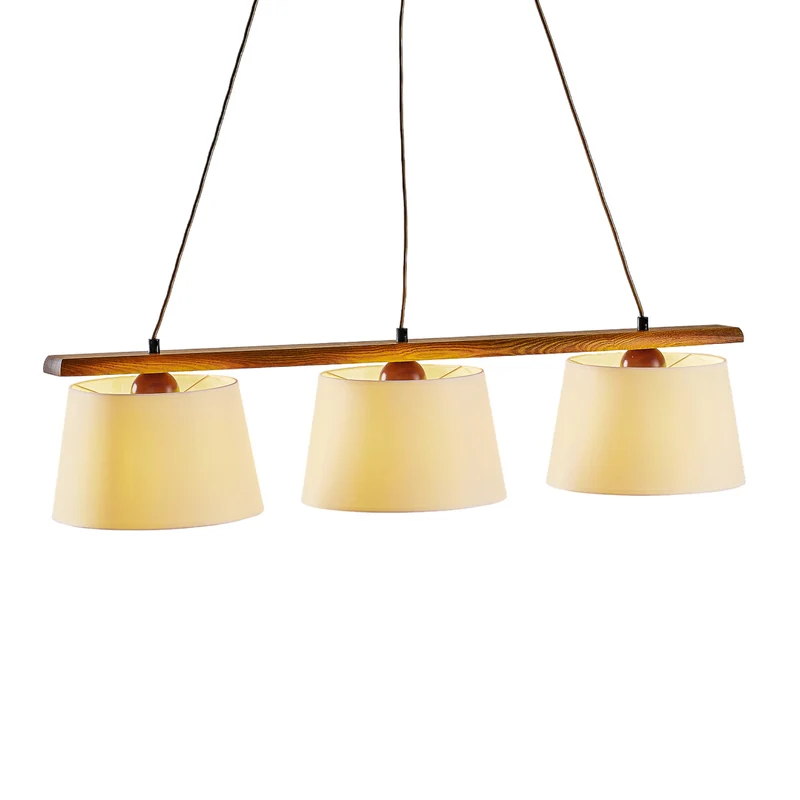 B-Ware Euluna Hängeleuchte Sweden Hängelampe Deckenlampe E27 dreiflammig eiche rustikal
