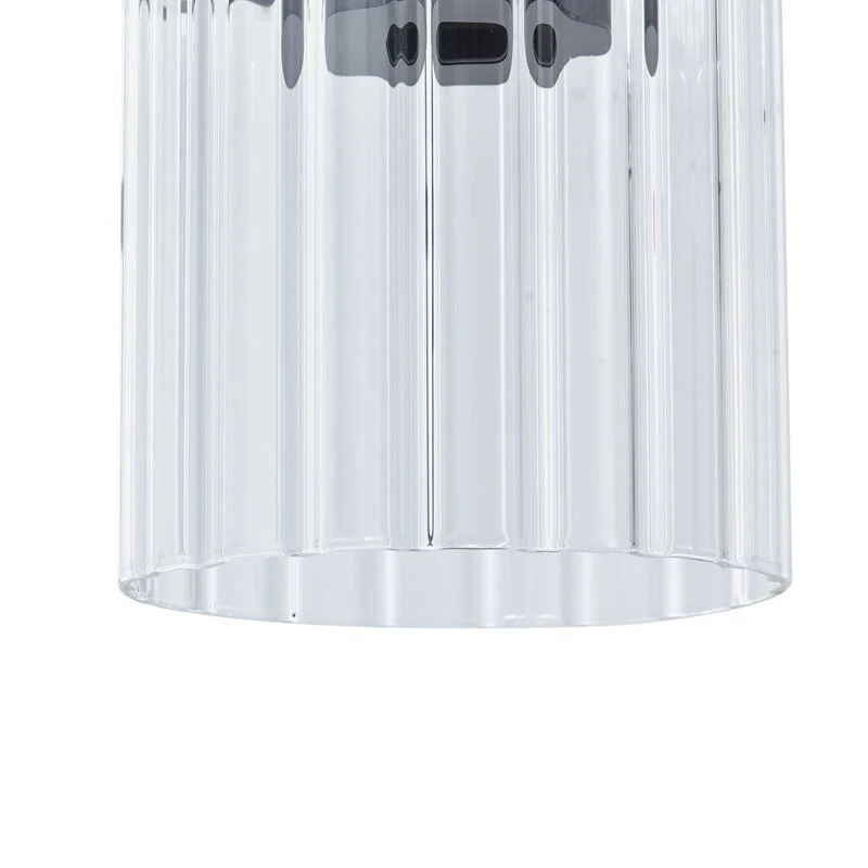 B-Ware Lucande Hängeleuchte Pendelleuchte Eirian Glas 3-flammig schwarz 90 cm Lampe119