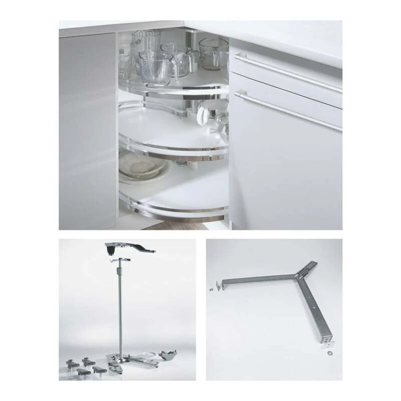 B-Ware Hettich Eckschrankdrehbeschlag Falttürbeschlag Revo 90° 800mm SIEHE TEXT/FOTO