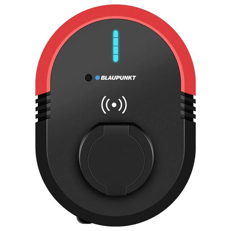 B-Ware Blaupunkt Wallbox Ladestation Elektroauto 7kW Typ2 RFID Blau SIEHE TEXT/FOTO