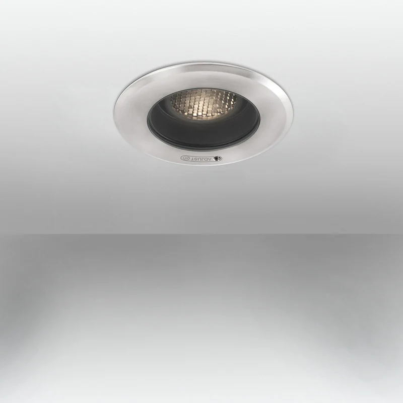 B-Ware Geiser LED Deckeneinbauleuchte Deckenleuchte seewasserfest Edelstahl Glas Außen