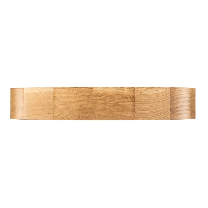 B-Ware Temar Lighting Deckenleuchte Lampe Cleo Sensor Eiche Holz Glas rund IP20 48cm