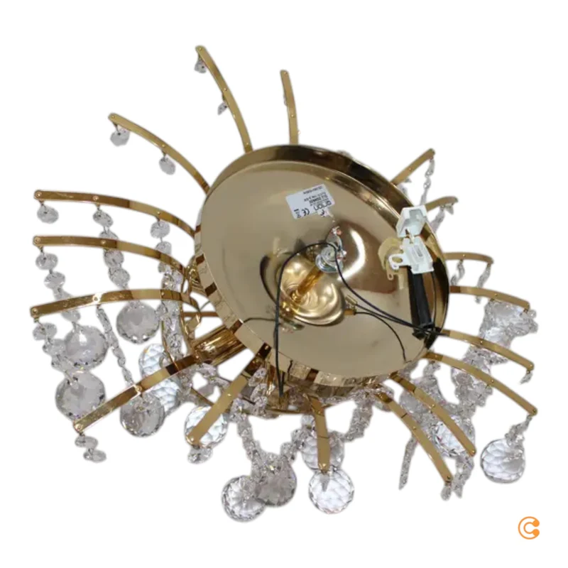 B-Ware ORION Deckenleuchte Lampe LENNARDA 24 Karat vergoldet gold SIEHE TEXT/FOTO