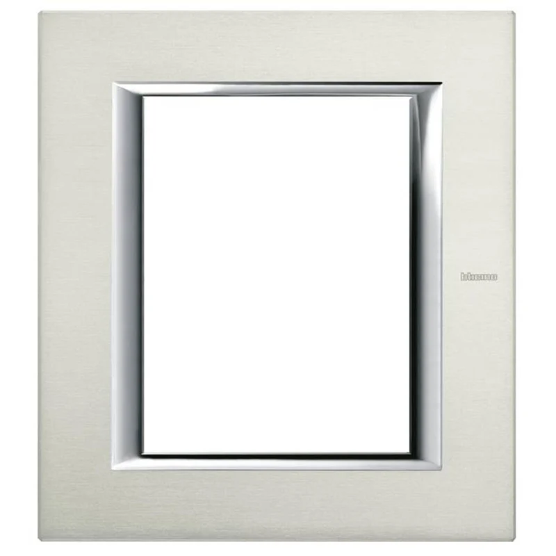 B-Ware Legrand Rahmen Abdeckung Axolute Aluminium Metall Serie 1 St Rahmen Synonym