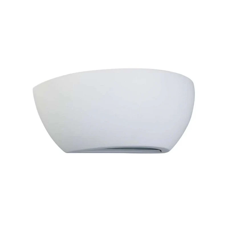 B-Ware Lindby Wandleuchte Felia Gipsleuchte weiß Wandleuchte Wandlicht LED 2 STÜCK