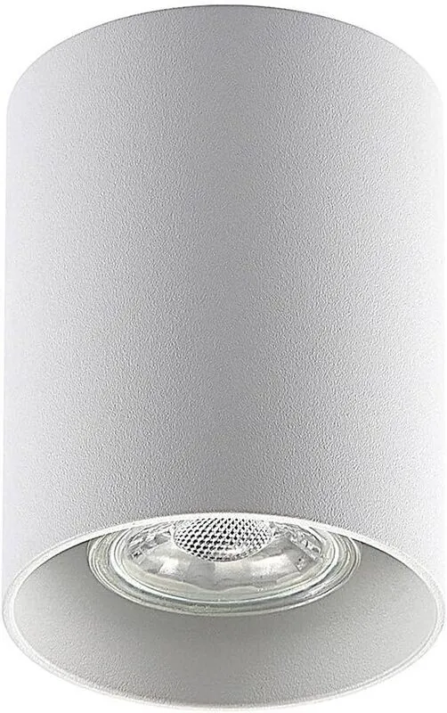 B-Ware ELC Efey Deckenlampe Leuchte GU10 Deckenleuchte rund weiß Aluminium I15 STÜCK