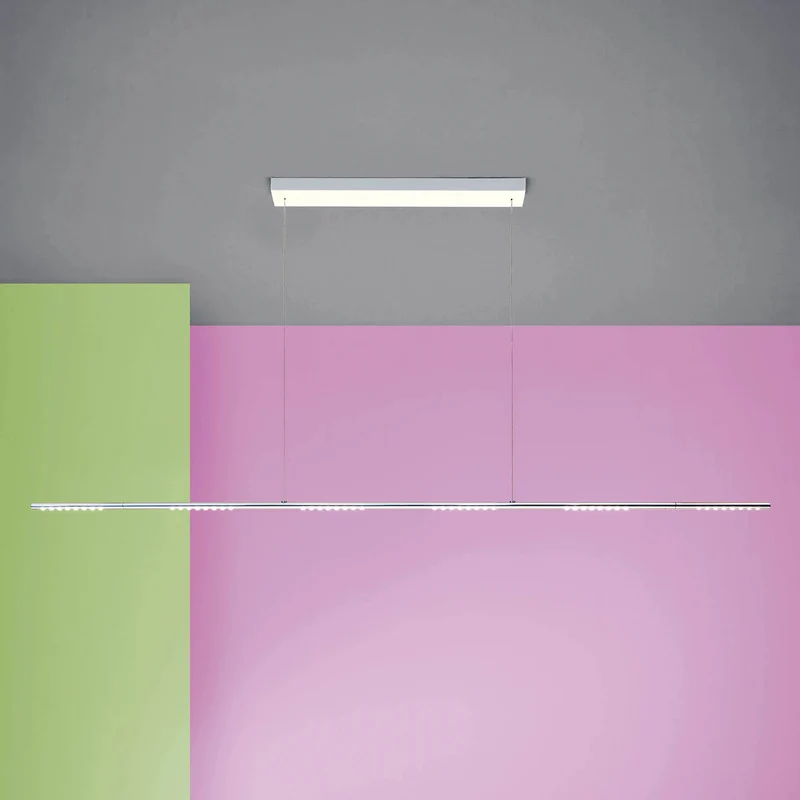 B-Ware TECNOLUMEN Pendelleuchte Hängeleuchte Lampe LUM 195 chrom Stahl Designer Ulf Möl