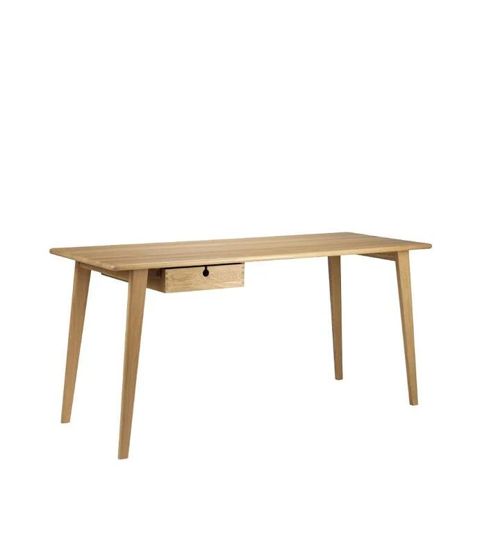 B-Ware FDB Møbler C67 Schreibtisch Arbeitstisch Massivholz 156x60cm SIEHE TEXT/FOTO