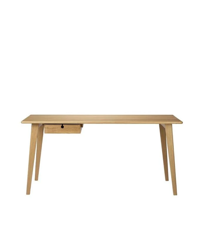 B-Ware FDB Møbler C67 Schreibtisch Arbeitstisch Massivholz 156x60cm SIEHE TEXT/FOTO