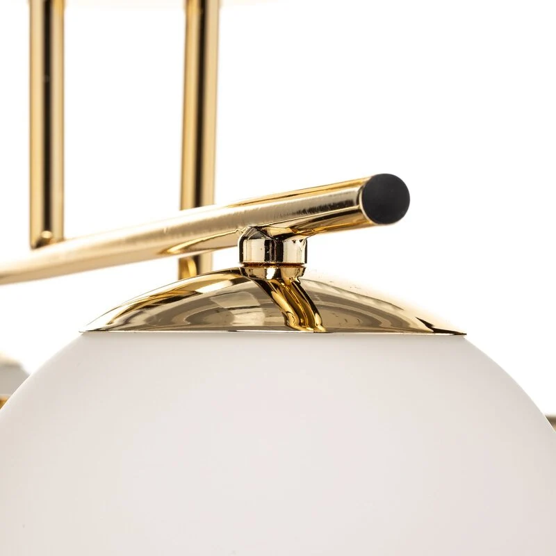 B-Ware Domiluce Aurora Deckenleuchte Lampe gold Glas E14 4-flammig SIEHE TEXT/FOTO