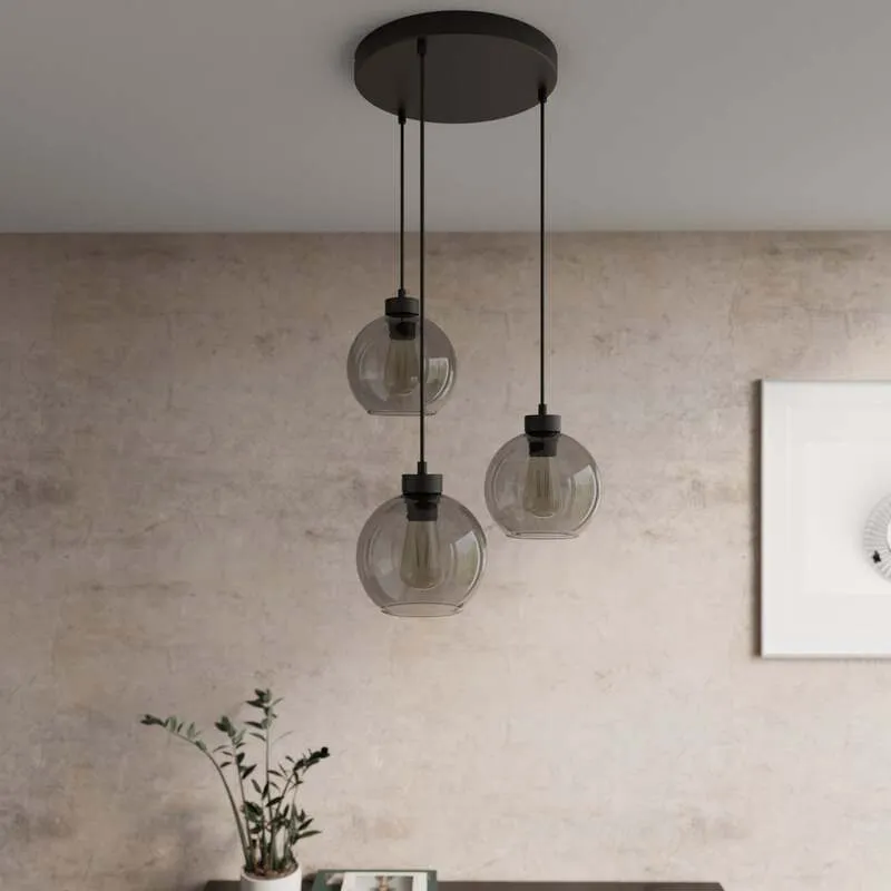 B-Ware Euluna Hängeleuchte Cubus Deckenlampe Pendelleuchte E27 graphit SIEHE TEXT/F9