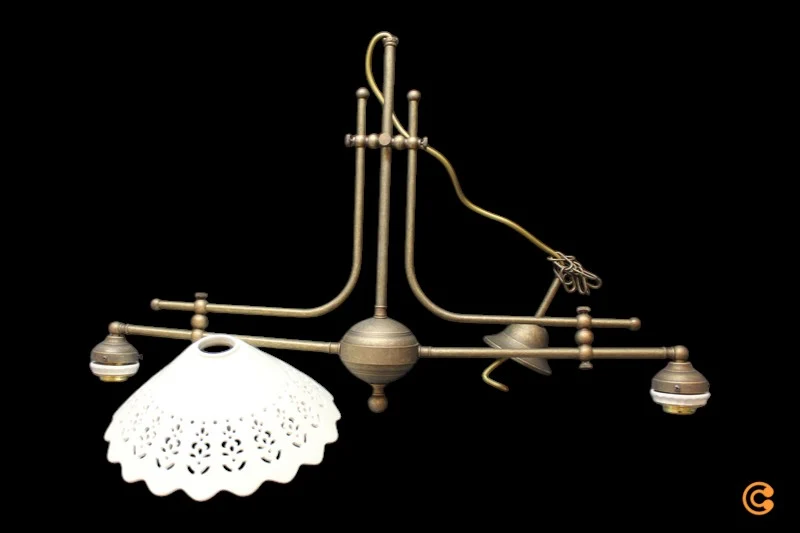 B-Ware Ceramiche Hängeleuchte Pizzo Hängelampe Deckenlampe Leuchte SIEHE TEXT/FOTO