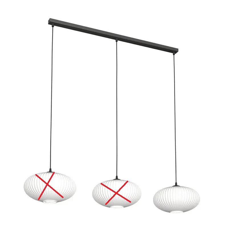 B-Ware Emibig Coco Esszimmerlampe Deckenleuchte Hängelampe Länge 115 cm SIEHE TEXT/FOTO