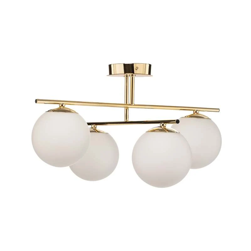 B-Ware Deckenleuchte Aurora gold Deckenlampe Lampe Wohnzimmerleuchte SIEHE TEXT/FOTO883