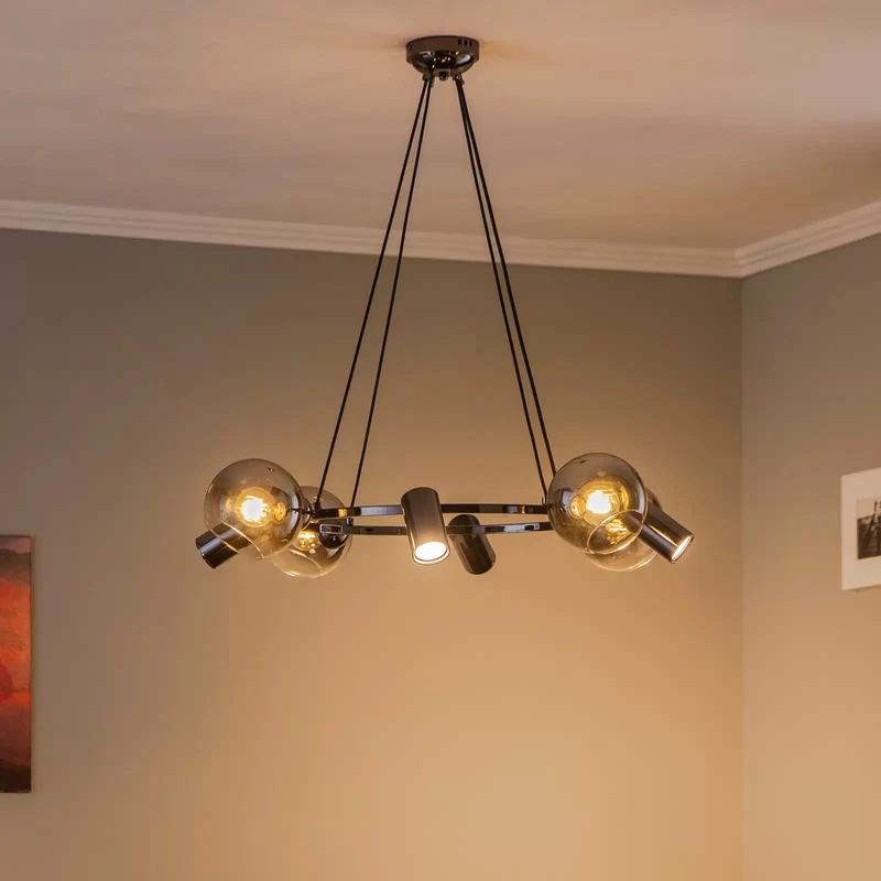 B-Ware Lichtblick Hängeleuchte Zerde 4+4 Ø 82 cm Deckenlampe Lampe SIEHE TEXT/FOTO