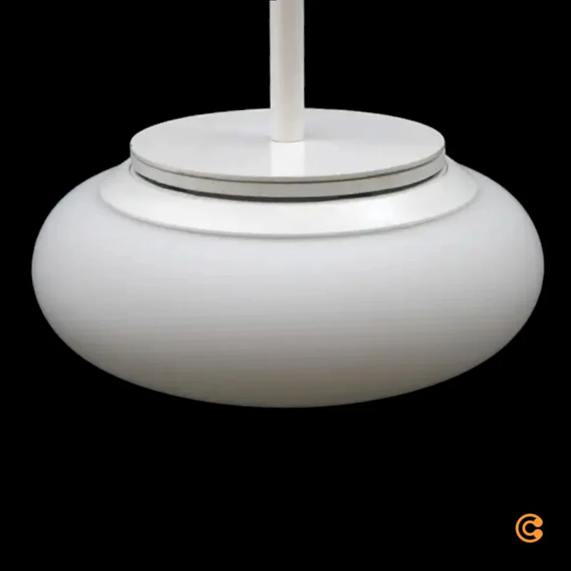 B-Ware Itka Hängeleuchte Pendelleuchte Lampe Lampe LED weiß Stahl Glas Ø 20 cm