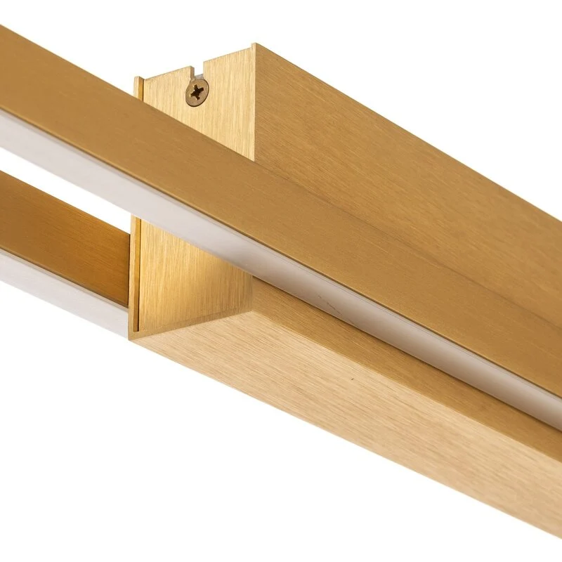 B-Ware Quitani Deckenlampe Deckenleuchte LED messing eloxal Talon Lampe Aluminium Ac835