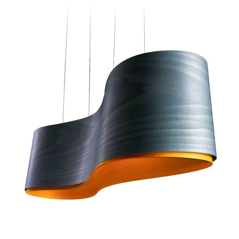B-Ware LZF LAMPS New Wave Hängeleuchte Hängelampe Deckenlampe Leuchte Lampe blau gelb