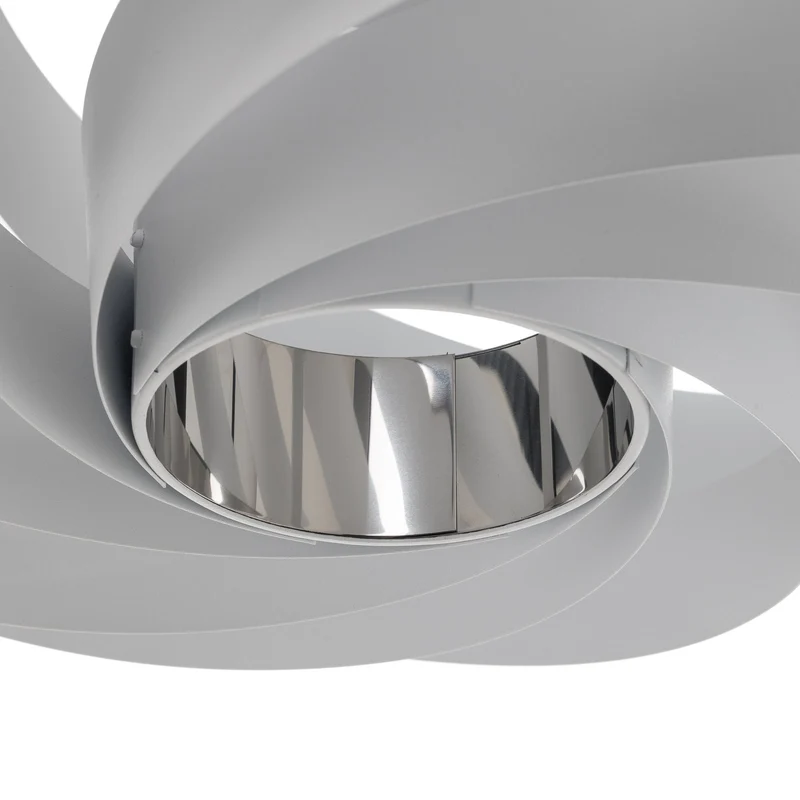 B-Ware Euluna Deckenleuchte Vento weiß Metall Ø 50 cm Deckenlampe Lampe Leuchte Spot