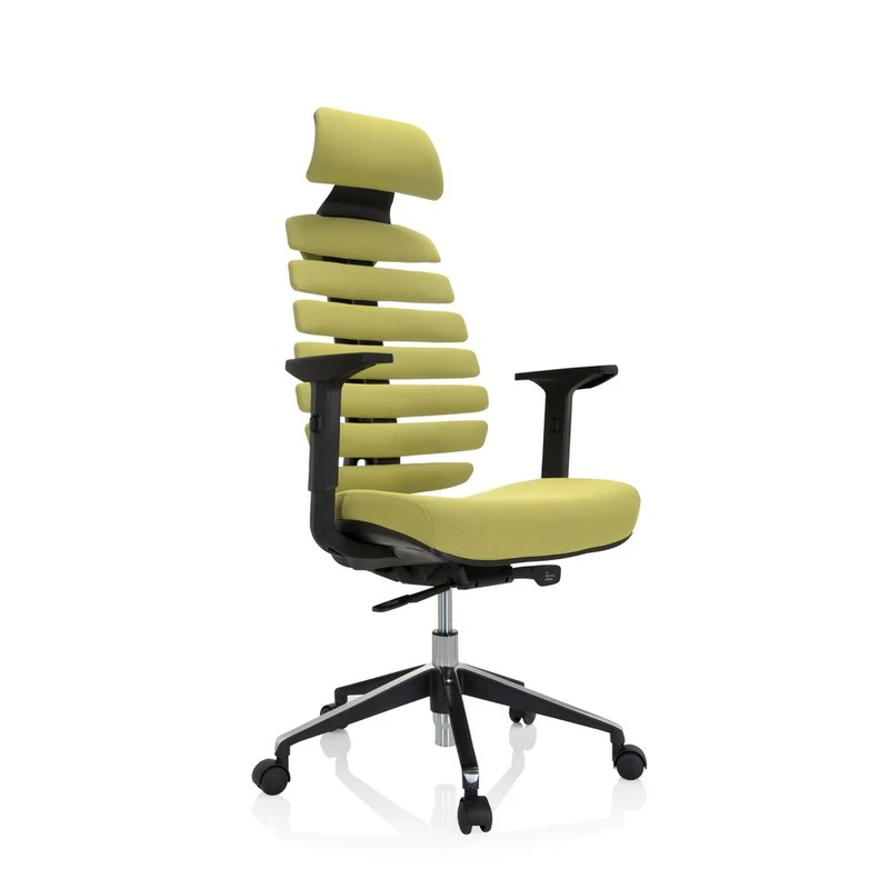 B-Ware hjh OFFICE Bürostuhl Drehstuhl Chefsessel ERGO LINE II PRO Stoff grün SIEHE TEXT
