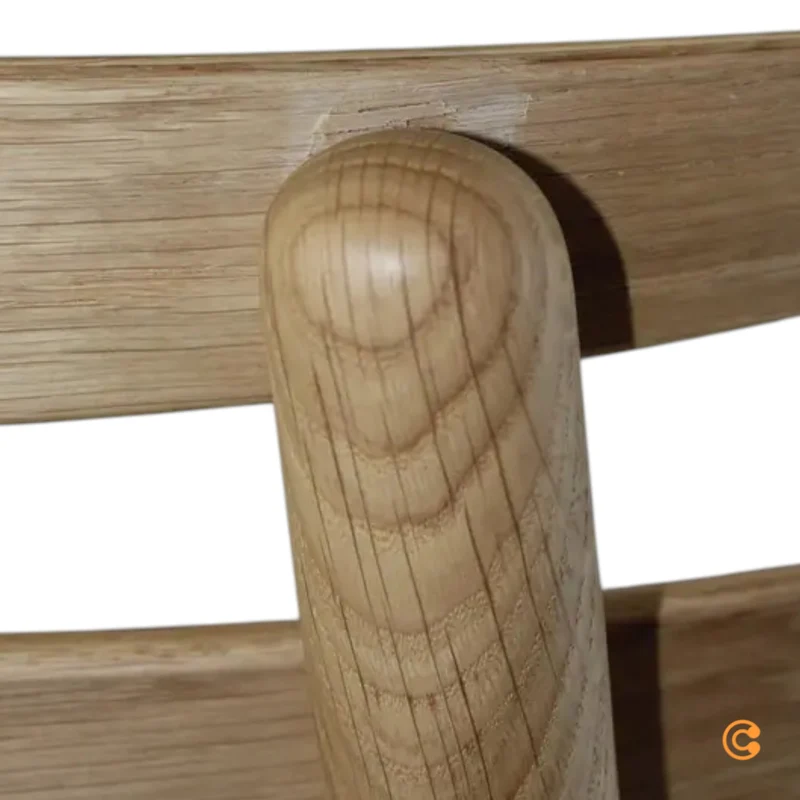 FDB Møbler J48 Stuhl Eiche matt lackiert Holzstuhl Küchenstuhl SIEHE TEXT/FOTO