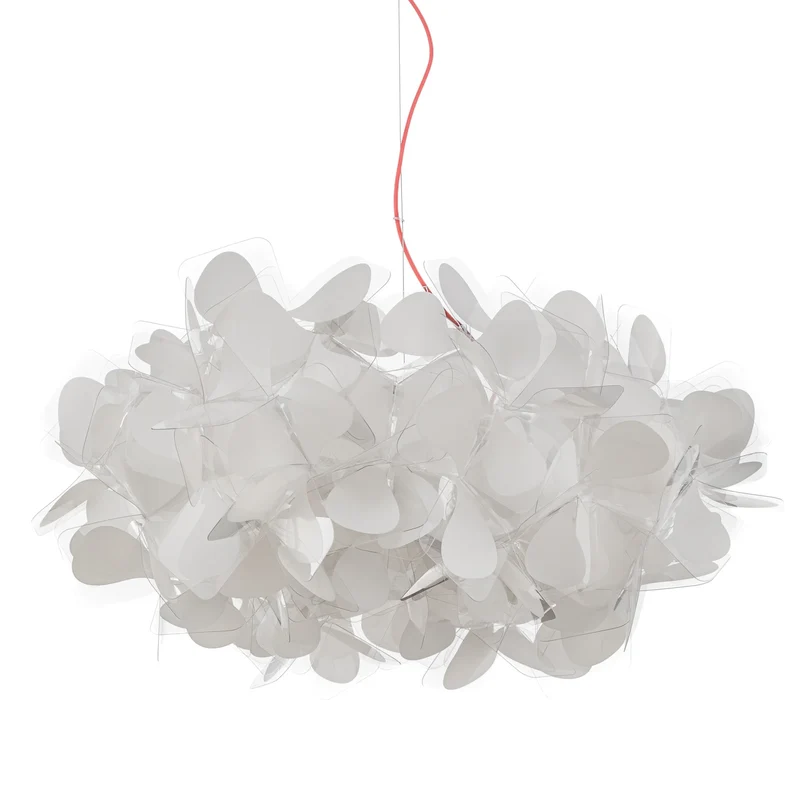 B-Ware Slamp Hängeleuchte Clizia Mama Non Mama, Ø53cm, weiß/rot SIEHE TEXT/FOTO