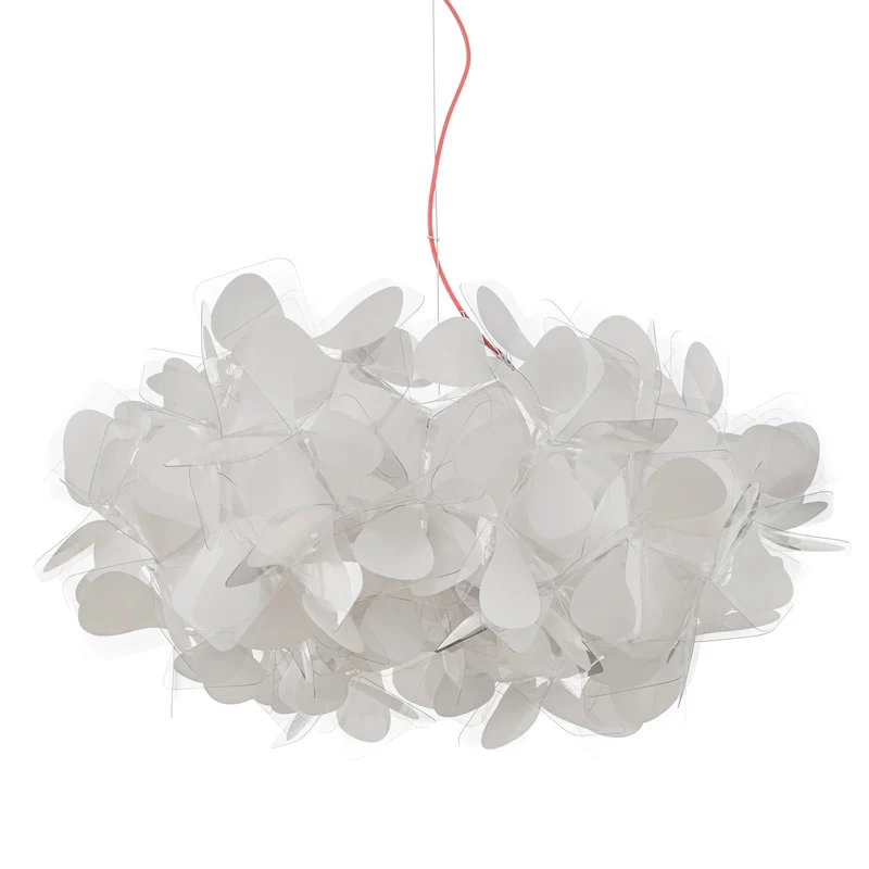 B-Ware Slamp Hängeleuchte Clizia Mama Non Mama, Ø53cm, weiß/rot SIEHE TEXT/FOTO