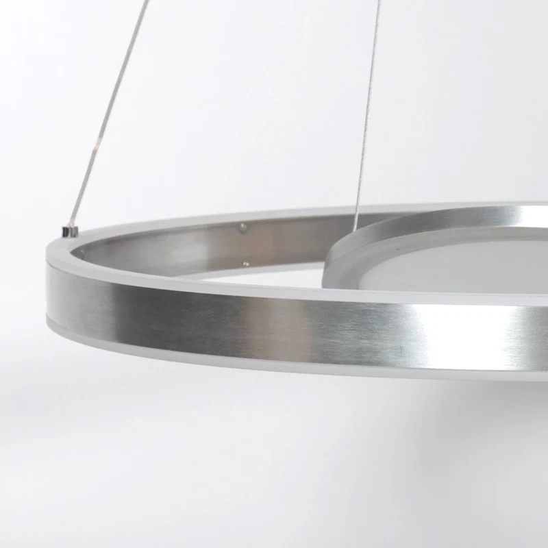 B-Ware Steinhauer Hängeleuchte Pendelleuchte LED Ringlux Lampe Leuchte Stahl 3 flammig