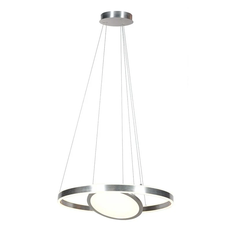 B-Ware Steinhauer Hängeleuchte Pendelleuchte LED Ringlux Lampe Leuchte Stahl 3 flammig
