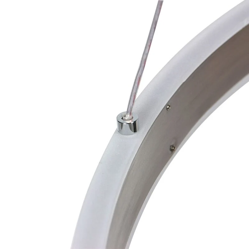 B-Ware Steinhauer Hängeleuchte Pendelleuchte LED Ringlux Lampe Leuchte Stahl 3 flammig