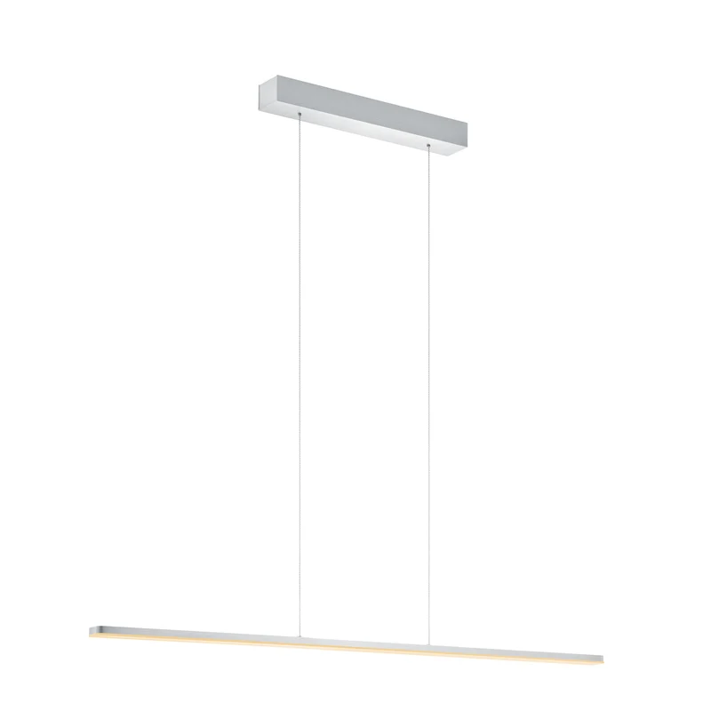 B-Ware Quitani Pendelleuchte Hängeleuchte LED Margita Silber Innenlampe dimmbar CCT74