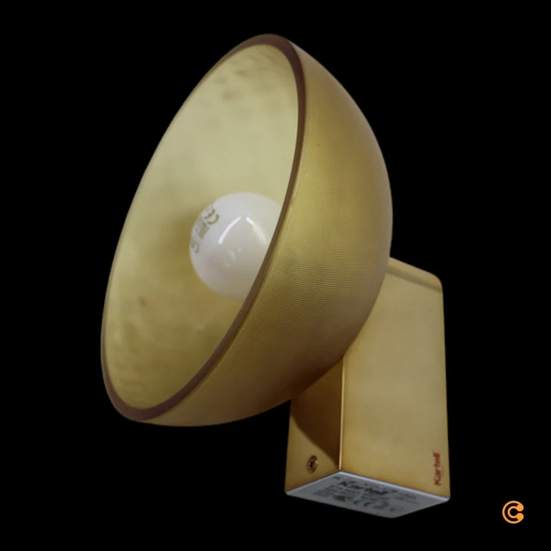 B-Ware Kartell Wandleuchte Wandlampe Fata LED amber thermoplastisches Technopolymer399