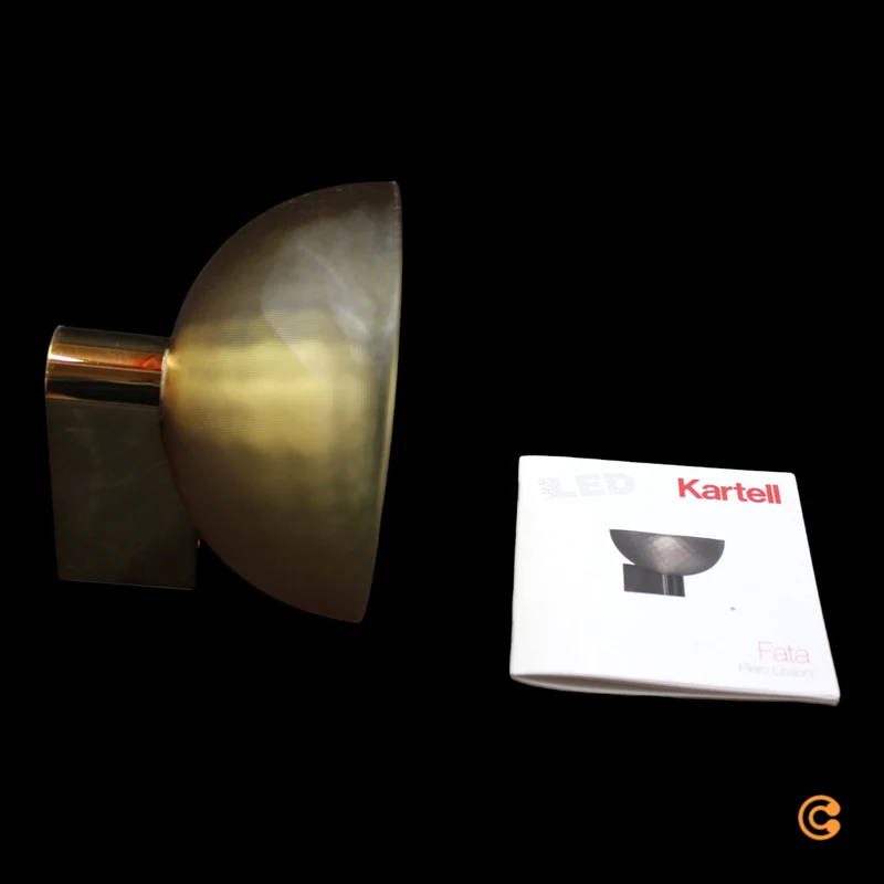 B-Ware Kartell Wandleuchte Wandlampe Fata LED amber thermoplastisches Technopolymer399