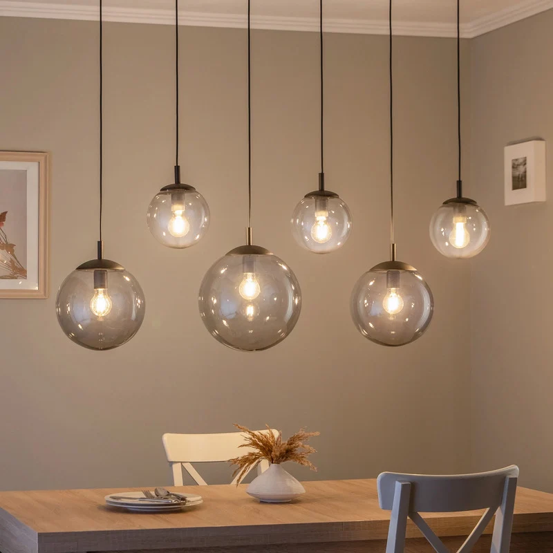 B-Ware TK Lighting Hängeleuchte Esme Hängelampe LED Glas multicolor SIEHE TEXT/FOTO