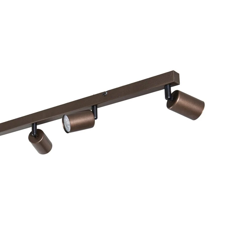 B-Ware Top Deckenspot Lampe GU10 braun achtflammig linear justierbar SIEHE TEXT/FOTO510