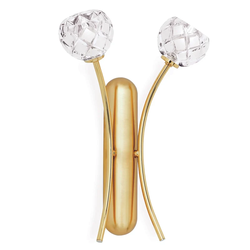 B-Ware Maderno Bleikristall-Wandleuchte Wandlampe Leuchte Lampe Wandbeleuchtung Licht